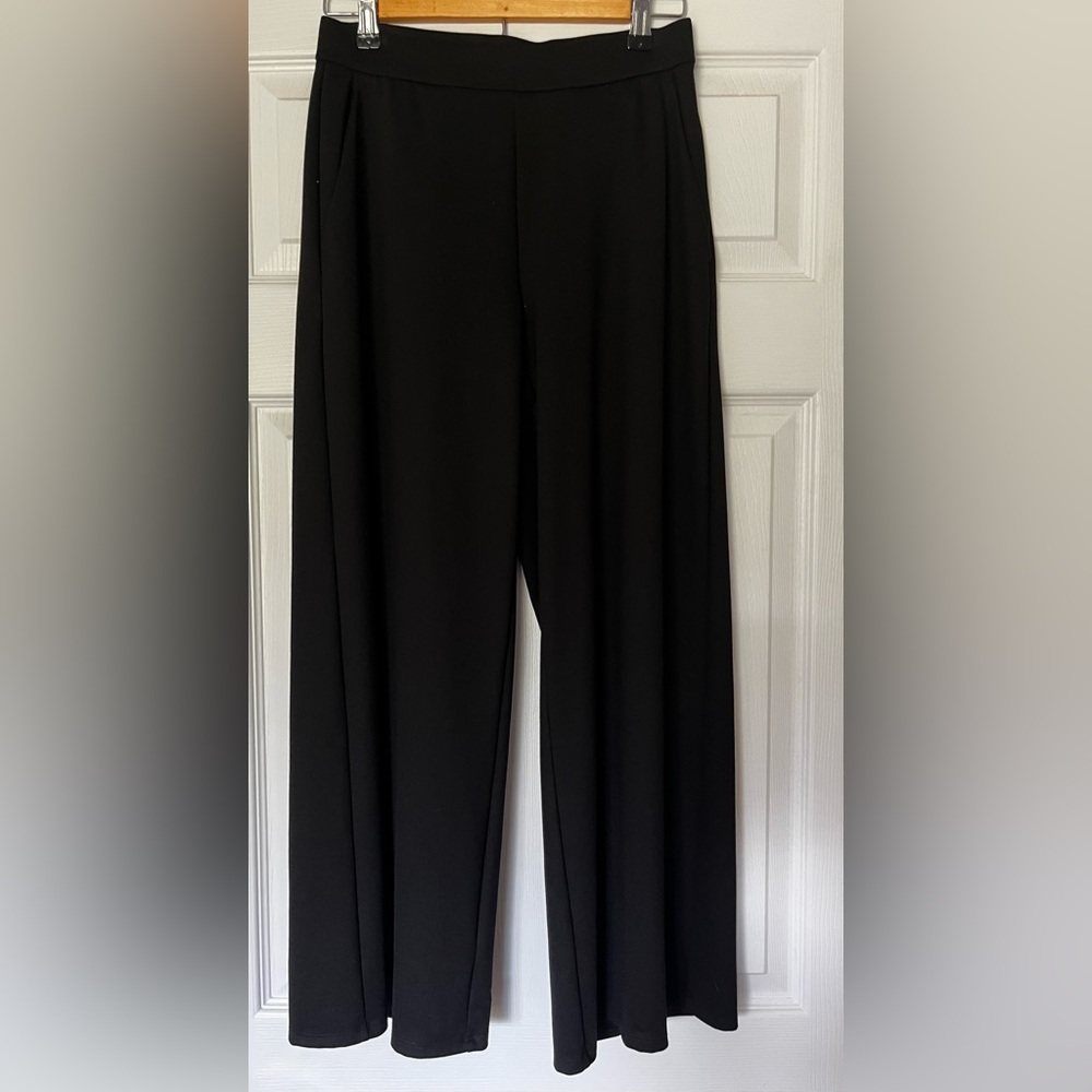 Eileen Fisher Black Wide Leg Pants